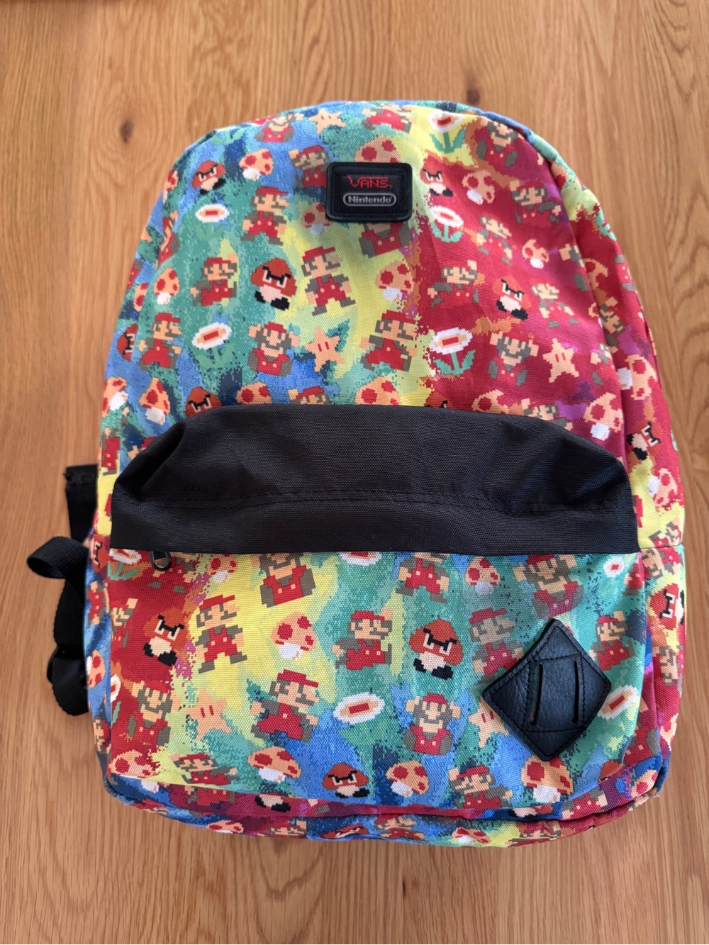 Vans Nintendo Mario Bros Pixel Game Backpack